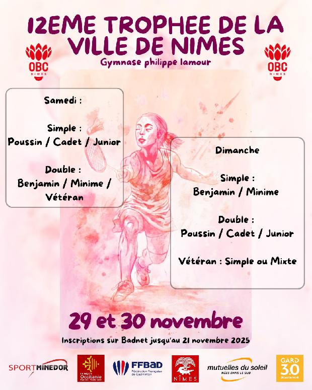 12e Trophée de la ville de Nîmes